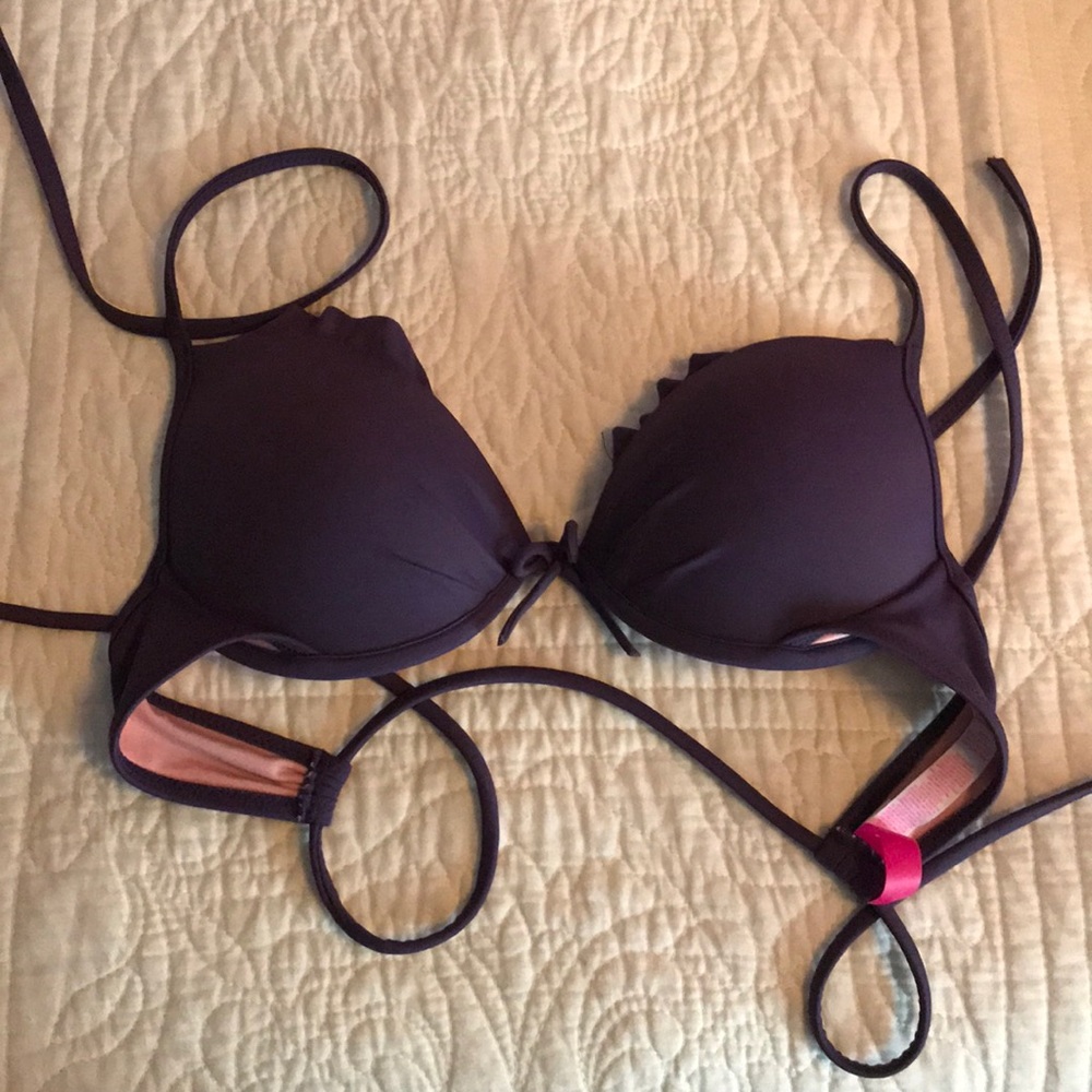 Purple Victoria’s Secret Bikini Top